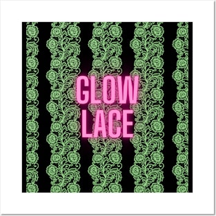 Glow Lace Posters and Art